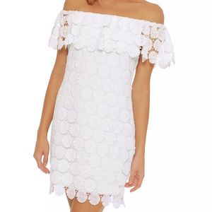 Fun white off the shoulder dress